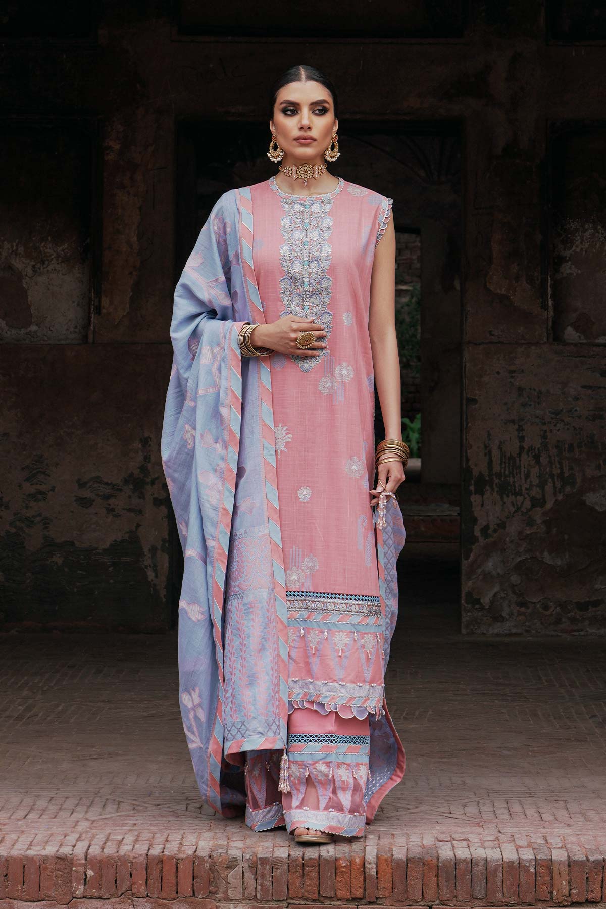 Alkaram FC-16F-23-2-French-Pink Festive Eid Collection