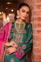 Alkaram FC-18G-23-Dark-Green Festive Eid Collection