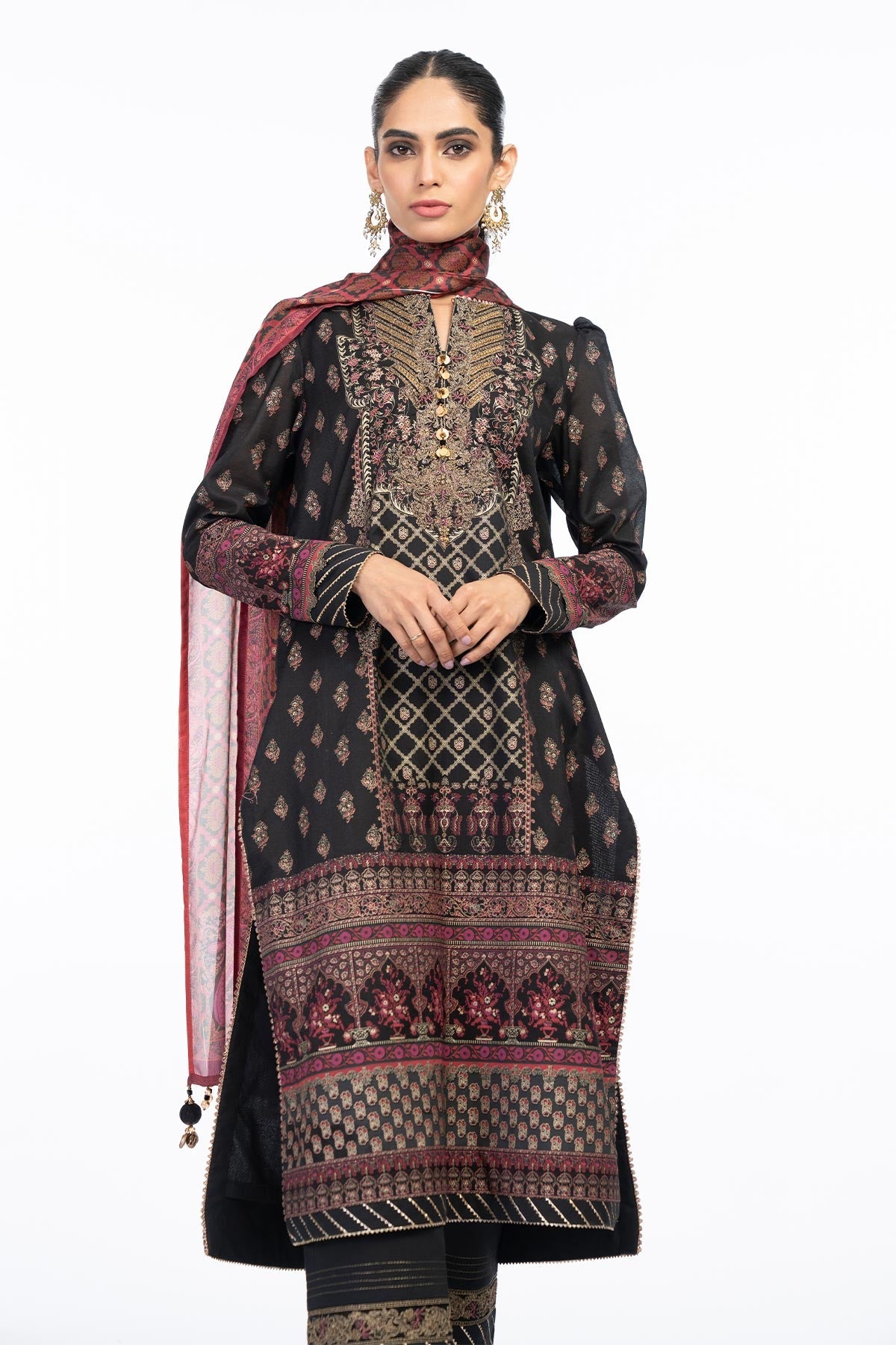 Alkaram FC-26K-23-Black Festive Eid Collection