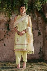 Alkaram FC-2A-23-2-Yellow Festive Eid Collection