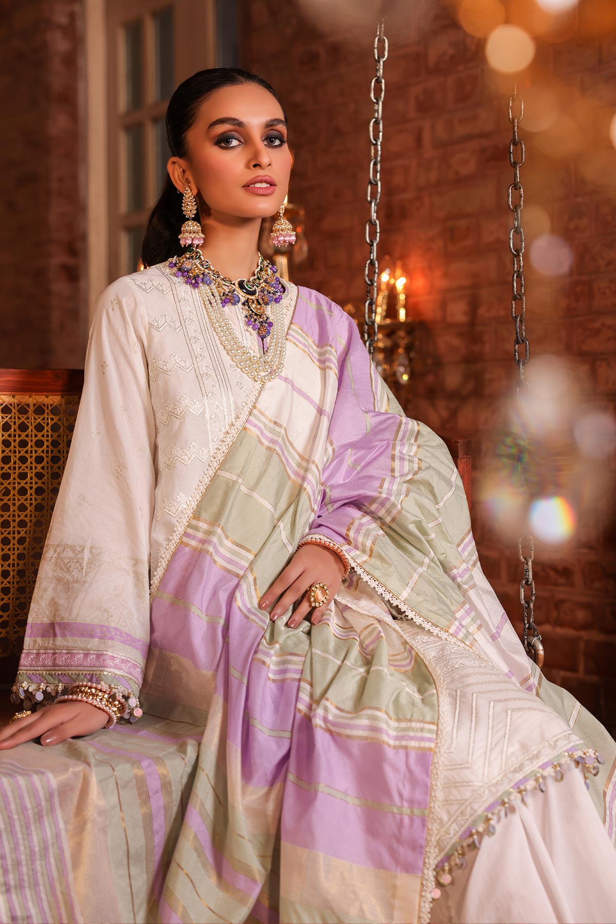 Alkaram FC-32N-23-White Festive Eid Collection