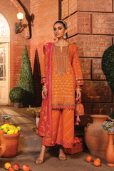 Alkaram FC-9C-23-Orange Festive Eid Collection