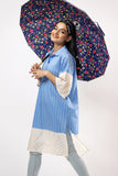 Nishat Linen Fs22-52 Sky Blue Mid Summer Pret 2022