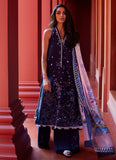Farah Talib Aziz Izea Blue Suay Lawn Collection 2024