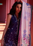 Farah Talib Aziz Izea Blue Suay Lawn Collection 2024