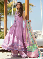 Farah Talib Aziz  Marbella Mauve Luxury Lawn 2022