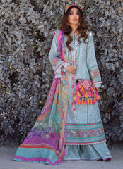 Farah Talib Aziz  Fiji Seafoam Luxury Lawn 2022