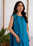Farah Talib Aziz Lilou Raw Silk Shirt With Dupatta Luxe Luna Eid Prets 2024