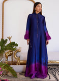 Farah Talib Aziz Morgana Ombre Shisha Silk Long Shirt Luxe Luna Eid Prets 2024