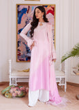 Farah Talib Aziz Arellia Baby Pink Two Toned Rawsilk Shirt With Dupatta Luxe Luna Eid Prets 2024