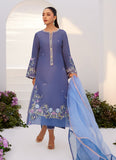 Farah Talib Aziz Alo Blue Embroidered Shirt and Dupatta Zara Luxe Prets 2024