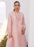 Farah Talib Aziz Bebe Blush Pink Embellished Raw Silk Kurta Shirt and Dupatta Zara Luxe Prets 2024