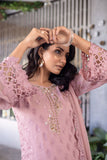 Azure FloridCharm Ensembles Chiffon Eid Collection