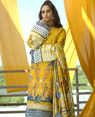 Ittehad ITE 028 SUT YLW Embroidered Series 2020