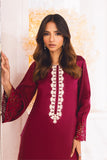 Azure FuchsiaFlame Diva Ready To Wear Shirt Trouser Eid Festive Collection