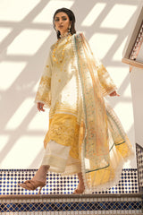 Mushq Lemon Burst Hemline Summer Lawn