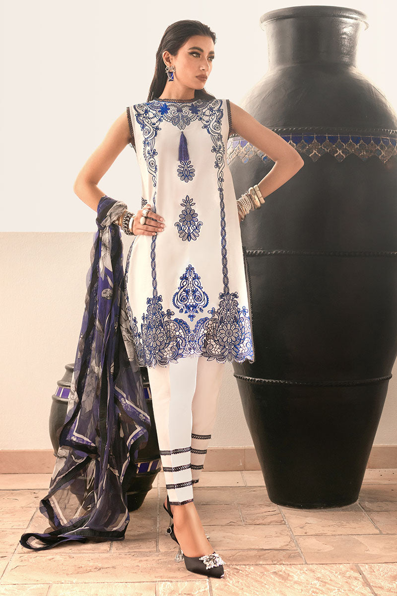 Mushq Oriental Tale Hemline Summer Lawn