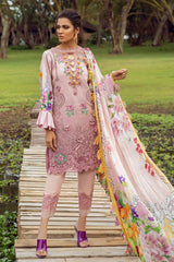 Hemline Blissful Happiness Lawn