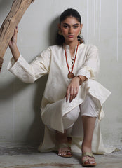 Image Embroidered Chikan Kurta Spring Pret 2024