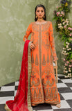 Maryum N Maria Orange Ochra (FFD-0111) Murat By Freesia Premium Chiffon Collection
