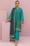 Orient OTL 22-116 Green Meher Printed Lawn 2022
