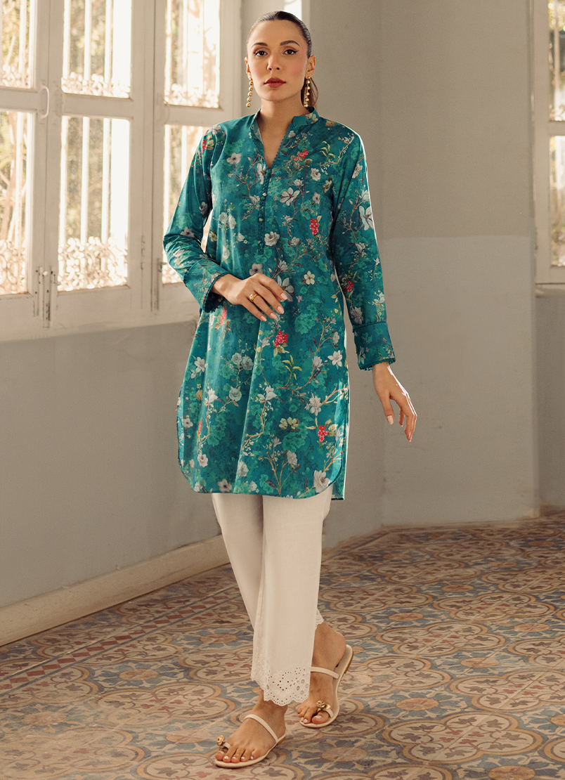 Image Printed Kurta Spring Pret 2024