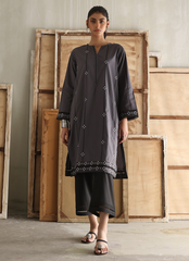 Image Charcoal Grey Kurta Spring Pret 2024