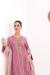 Alkaram JC 07 23 Mauve Jaquard Cotton Collection