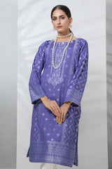 Bonanza Satrangi Purple Jacquard Kurti Jss221p05 Eid Pret 2022