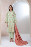 Bonanza Satrangi Green Zari Jacquard Suit Jss223p02 Eid Pret 2022