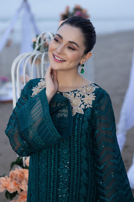 Azure JasperShine Eid Collection Hania Amir Luxe Hand Embellished 3pcs Sara Clothes Azure JasperShine Eid Collection Hania Amir Luxe Hand Embellished 3pcs Sara Clothes