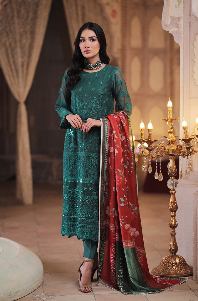 LSM Embroidered Kurti & Embroidered Trousers 2019 Collection