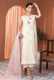 Alkaram M-01-23-2-Cream Meraki Chikenkari Collection