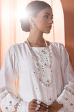 Alkaram M-09A-23-2-White Meraki Chikenkari Collection