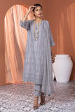 Alkaram M-10A-23-2-Grey Meraki Chikenkari Collection