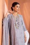 Alkaram M-10A-23-2-Grey Meraki Chikenkari Collection