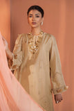 Alkaram M-13A-23-2-Sand Meraki Chikenkari Collection