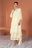Alkaram M-14A-23-2-Lemon Meraki Chikenkari Collection