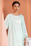 Alkaram M-15A-23-2-Aqua Meraki Chikenkari Collection