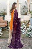 Imrozia M-19 Fuchsia Gold Esta Bonita Chiffon Collection
