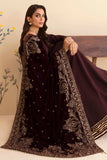 Jazmin Zartash Velvet Shawl Collection 2022