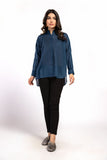 Maria B Shirt Blue MB-EF23-01 Basics Shirts