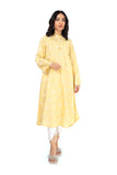Maria B Shirt Lime Yellow MB-EF23-48 Basics Shirts