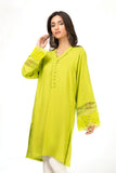 Maria B Shirt Neon Green MB-EF23-50 Basics Shirts