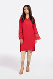 Maria B Shirt Red MB-EF23-50 Basics Shirts