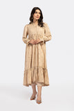 Maria B Shirt Beige MB-EF23-66 Basics Shirts