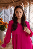 Maria B Shirt Magenta MB-EF23-66 Basics Shirts
