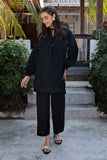 Maria B Shirt Black MB-EF23-71 Basics Shirts