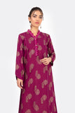 Maria B Shirt Plum MB-EF23-74 Basics Shirts