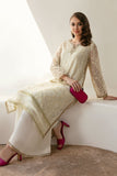 Maria B Shirt Off White MB-F23-207 Basics Formal